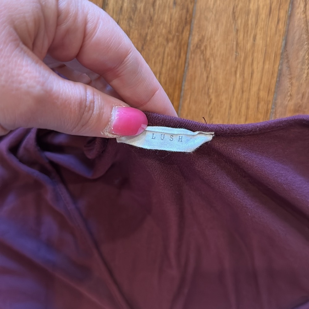 Nordstrom Lush Surplice Front Top - Picture 2 of 6